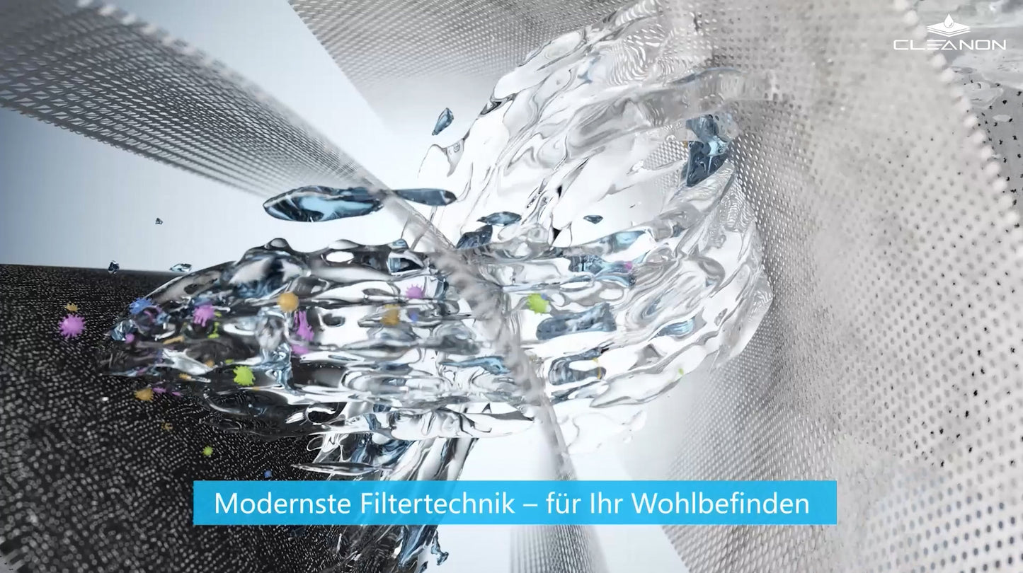 Premium Umkehrosmose-Wasserfilteranlage mit Kühlung und individuell temperiertem Wasser