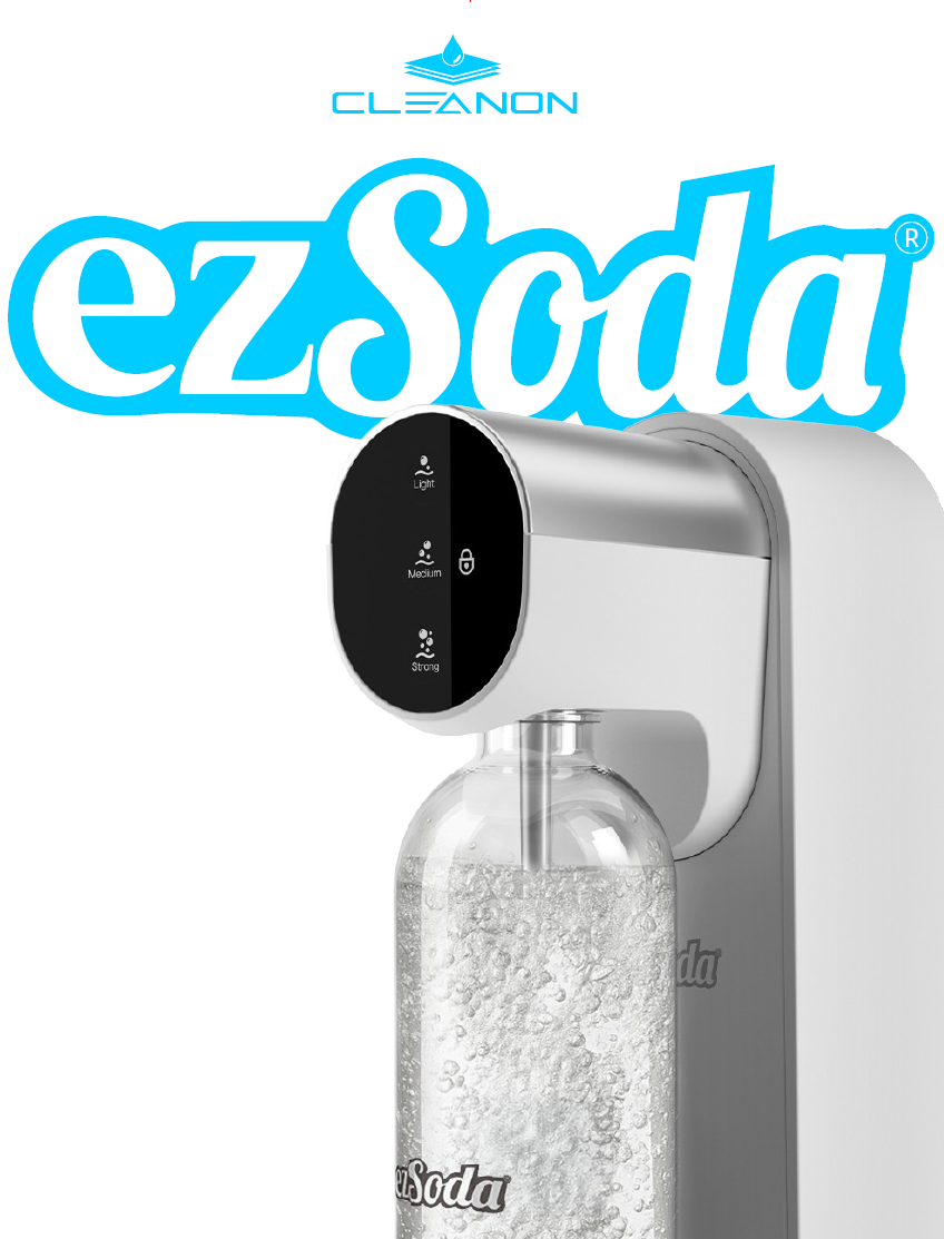 Automatischer Wassersprudler - frisches Sprudelwasser auf Knopfdruck