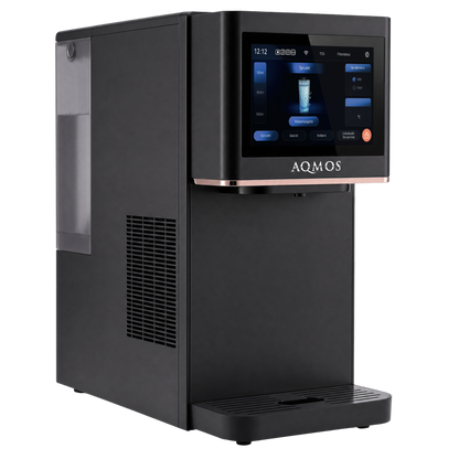 5-in-1 Smart-Auftisch-Wasserfilter-Anlage mit Sprudelfunktion (Schwarz)