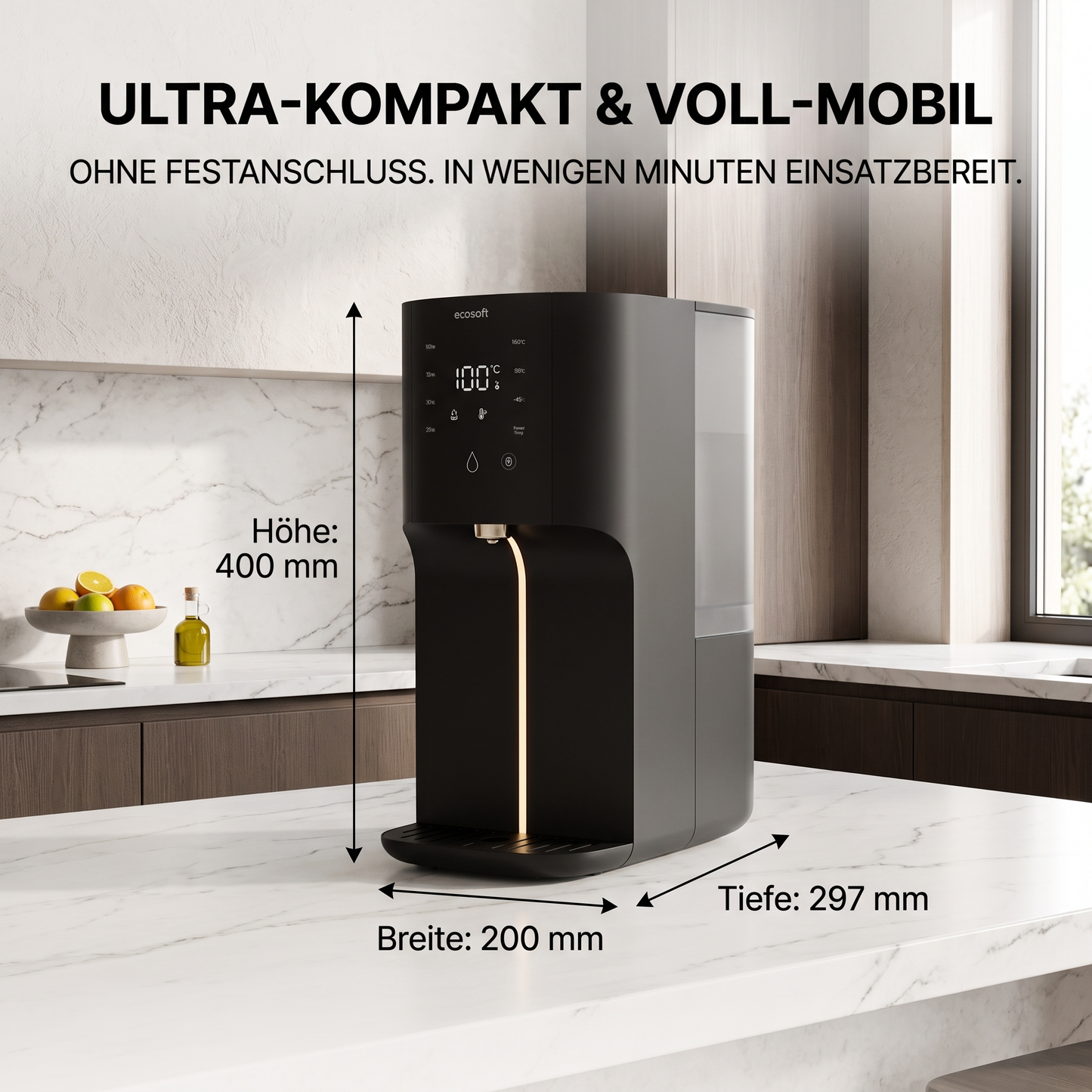 RAY Mobil Auftisch-Wasserfilter