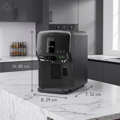 Premium Wasserfilter NAIS SODA RO mit Sprudel & Eiswürfel