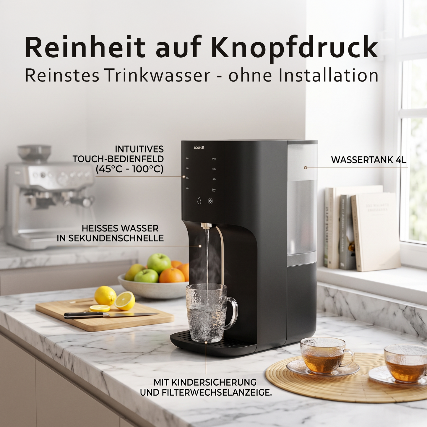 RAY Mobil Auftisch-Wasserfilter