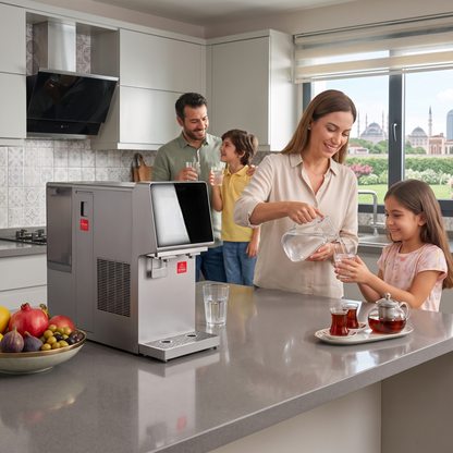 5-in-1 Smart-Auftisch-Wasserfilter-Anlage mit Sprudelfunktion