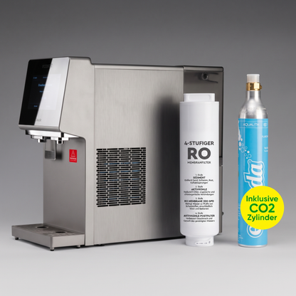 5-in-1 Smart-Auftisch-Wasserfilter-Anlage mit Sprudelfunktion