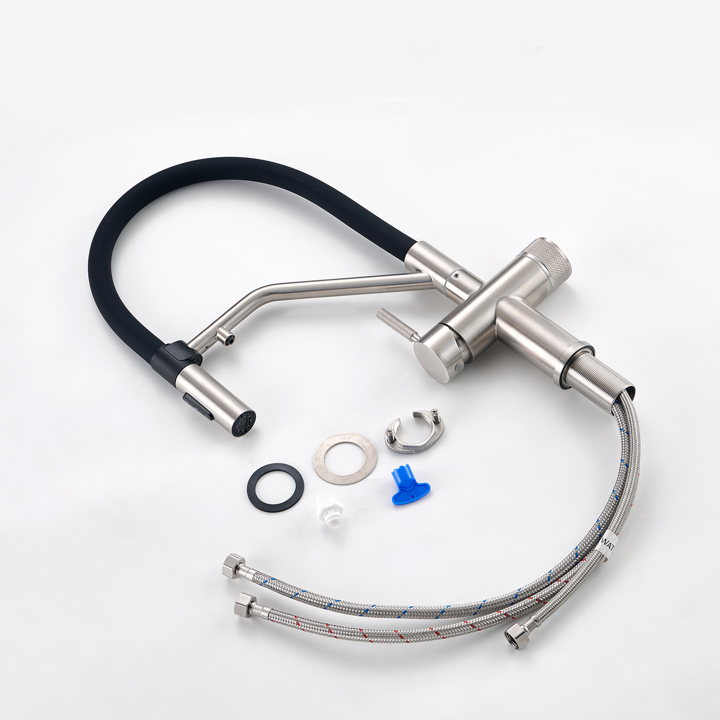 Cross-Tab Wasserfilter-System – Premium 3-Wege-Küchenarmatur & integrierter Wasserfilter