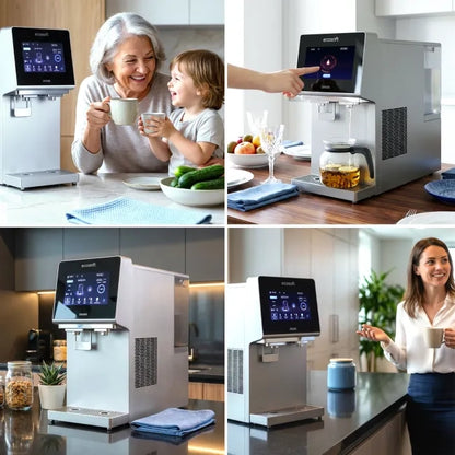 5-in-1 Smart-Auftisch-Wasserfilter-Anlage mit Sprudelfunktion