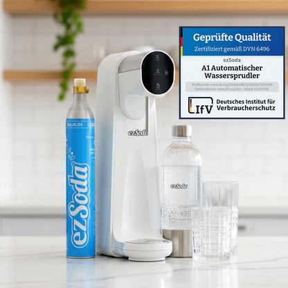 Automatischer Wassersprudler - frisches Sprudelwasser auf Knopfdruck